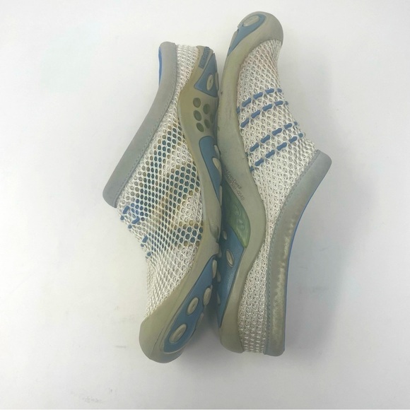 Merrell Shoes Kula Slide Illusion Blue Mush Slip On Mules Size 7.5 - Picture 5 of 9